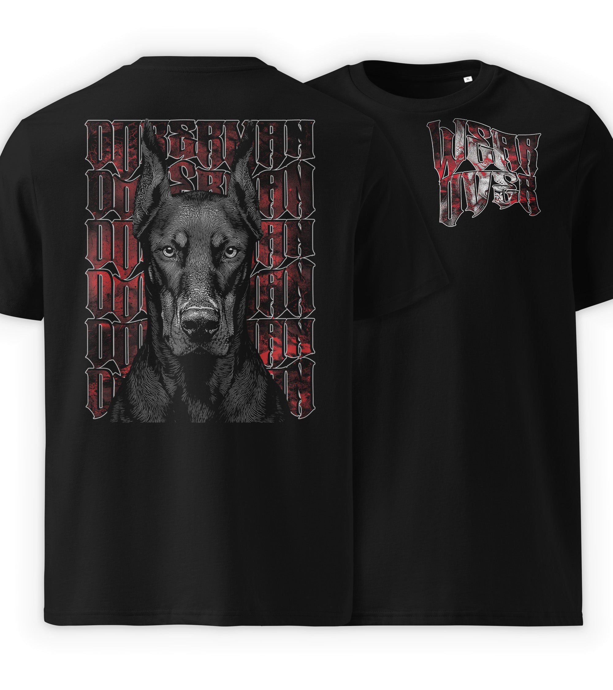Black Full | Graphic streetwear t-shirt desing by WEAR OVER