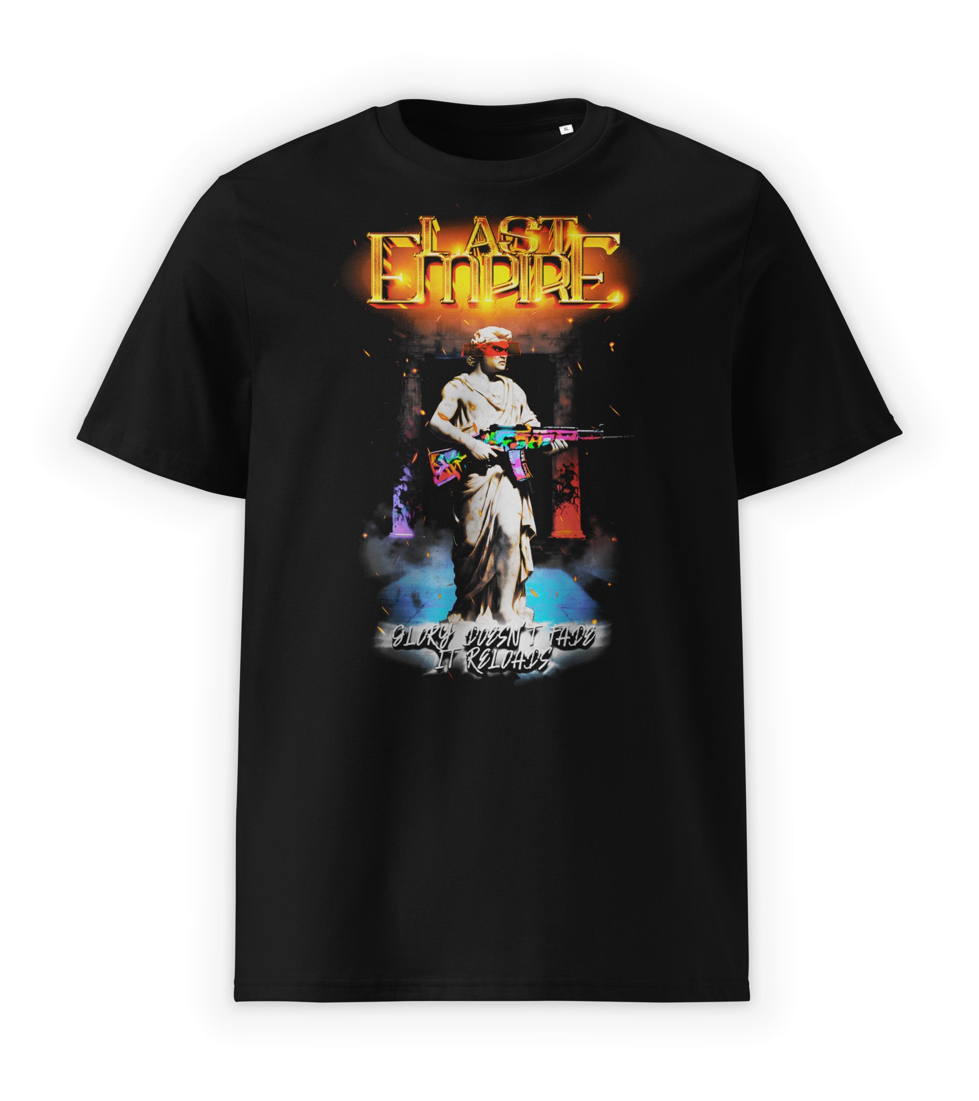 Black Front | Graphic T-shirt Last Empire by WEAR OVER