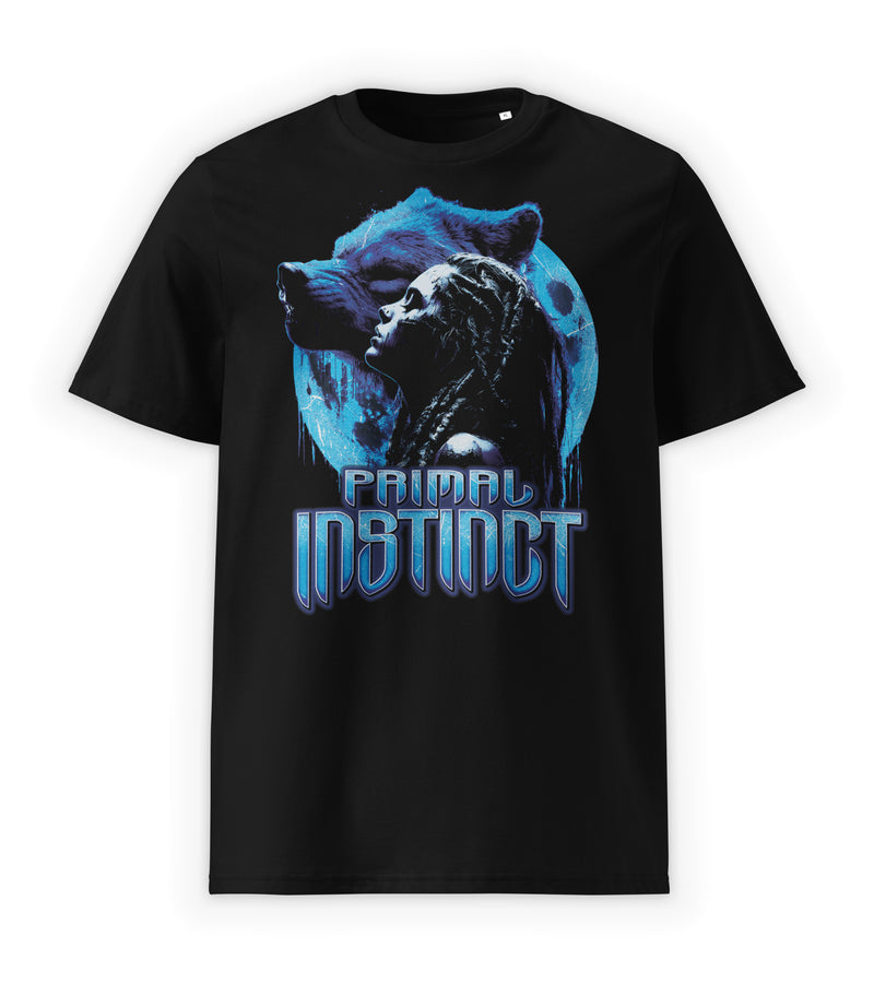 Black Front | Graphic T-shirt Primal Instinct by WEAR OVER
